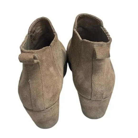 CHOCOLAT BLU ‘Walden’ Tan Suede Wedge Boots – Size 8 - Picture 3 of 8